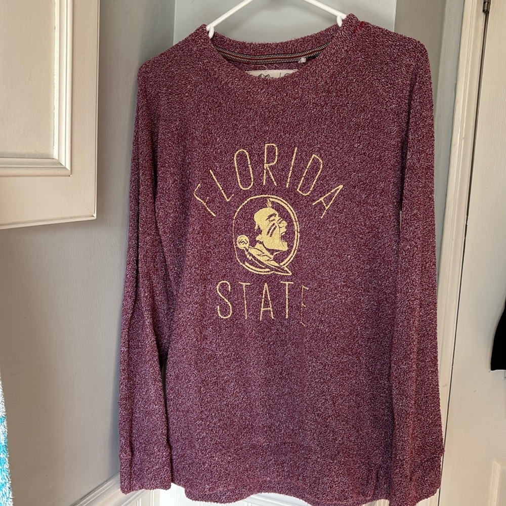 fSU Florida state comfy terry sweatshirt